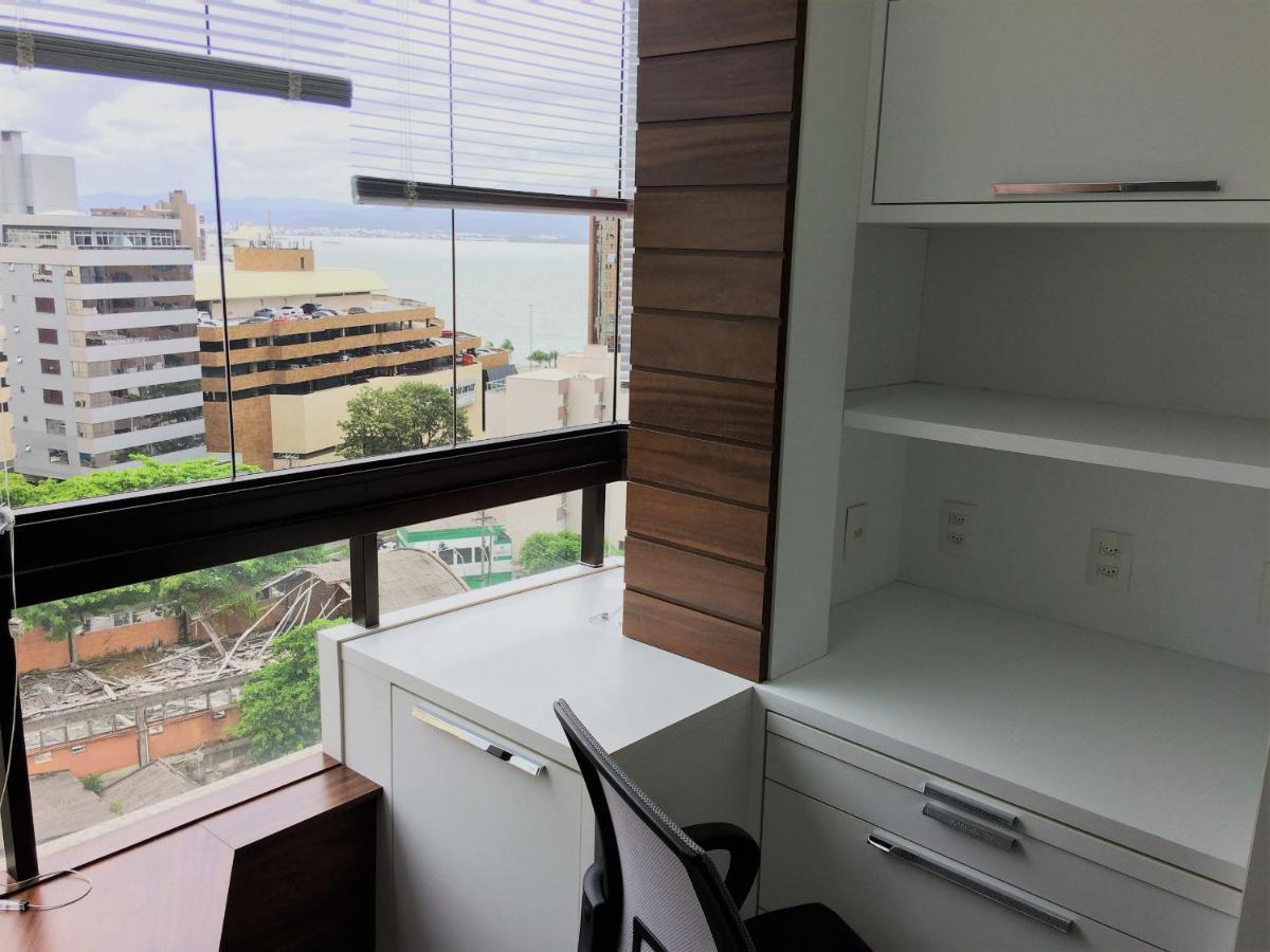 Apartamento Fino Com Vista Para Beiramar Appartamento Florianópolis Esterno foto